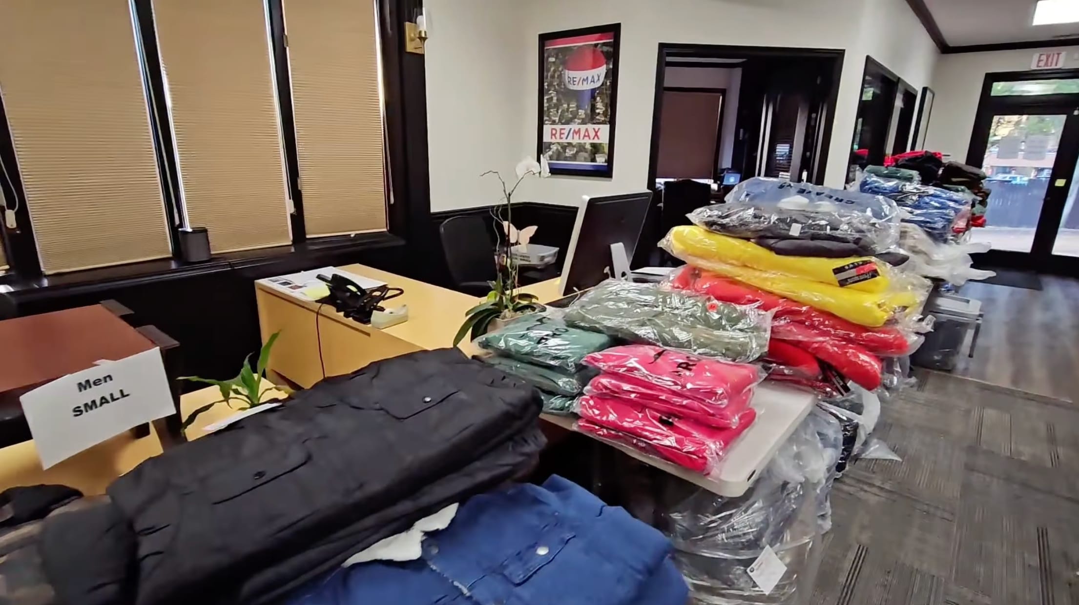 RE/MAX Big Bear coat giveaway RE/MAX Big Bear coat giveaway